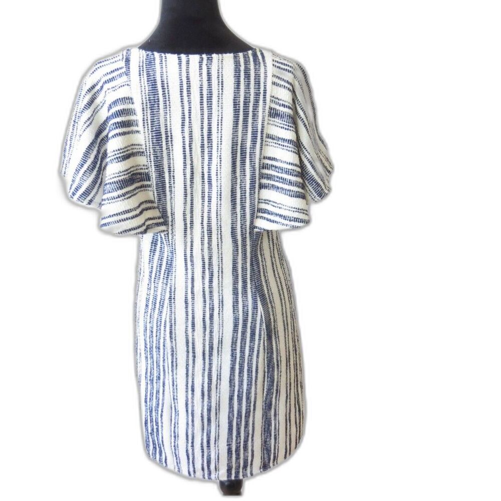 Anthropologie Akemi + Kin Jovanie Coastal Flutter Dress Boho XSP EUC - Picture 5 of 9